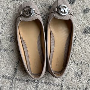Michael Kors flats! Only worn a few times. Size 9